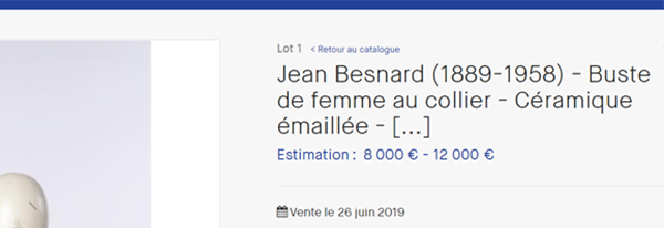 JEAN BESNARD ESTIMATION